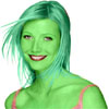Gwyneth Paltrow  transformed into an Orion Slave Girl (green skinned women of Star Trek)