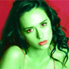 Jennifer Love Hewitt transformed into an Orion Slave Girl (green skinned women of Star Trek)