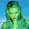 katherine heigl transformed into an Orion Slave Girl (green skinned women of Star Trek)
