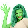 Kristen Johnson  transformed into an Orion Slave Girl (green skinned women of Star Trek)