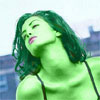 Yasmeen Ghauri transformed into an Orion Slave Girl 